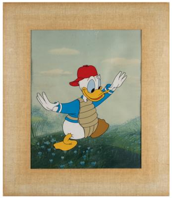 Lot #1119 Donald Duck production cel from a Disneyland television show Production Cel - Image 1