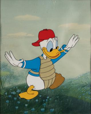Lot #1119 Donald Duck production cel from a Disneyland television show Production Cel - Image 2