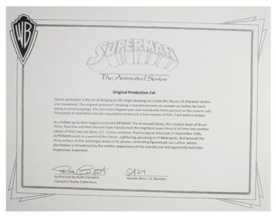 Lot #1181 Superman and Jimmy Olsen production cels from Superman: The Animated Series - Image 3