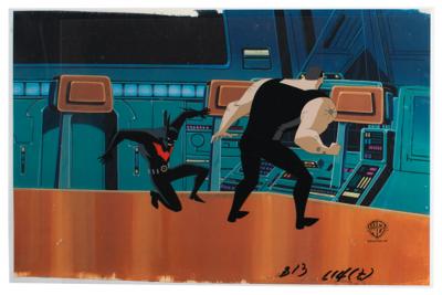 Lot #1185 Batman and Jackson Chappell production cels from Batman Beyond - Image 1