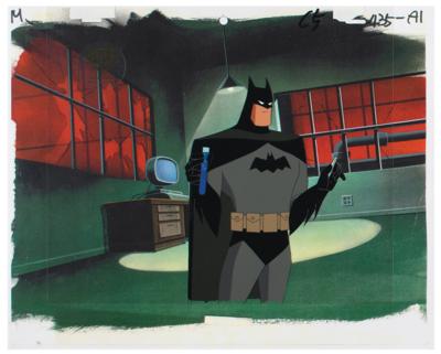 Lot #1184 Batman production cel from The New Batman Adventures Production Cel - Image 1