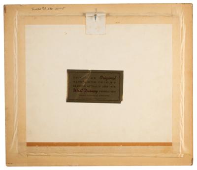 Lot #1132 Archimedes and Wart production cels from The Sword in the Stone - Image 3