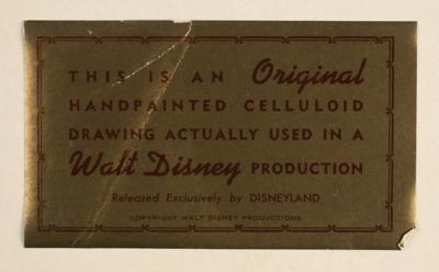 Lot #1132 Archimedes and Wart production cels from The Sword in the Stone - Image 4