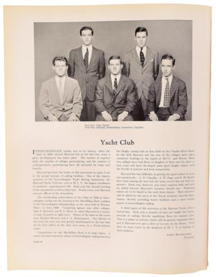 Lot #44 John F. Kennedy Hand-Corrected Thesis Draft, Harvard Yearbook, and Signed Letter - Image 14