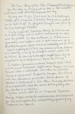 Lot #64 John F. Kennedy: Katsumori Yamashiro (2) Signed and Annotated Books - Image 4