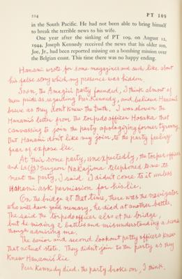 Lot #64 John F. Kennedy: Katsumori Yamashiro (2) Signed and Annotated Books - Image 8