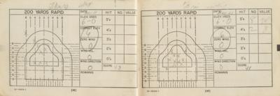 Lot #220 Lee Harvey Oswald?s US Marine Corps Rifle Score Book (Warren Commission Exhibit No. 239) - Image 3