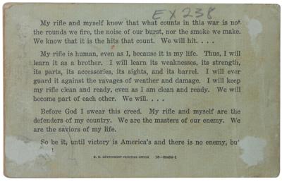 Lot #220 Lee Harvey Oswald?s US Marine Corps Rifle Score Book (Warren Commission Exhibit No. 239) - Image 5