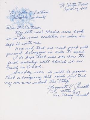 Lot #220 Lee Harvey Oswald?s US Marine Corps Rifle Score Book (Warren Commission Exhibit No. 239) - Image 6