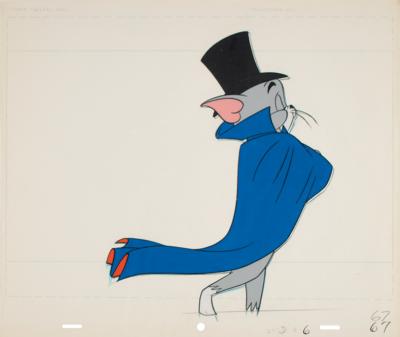 Lot #1045 Tom (13) production cels and matching drawings from a Tom and Jerry cartoon Production Cels and Matching Drawings - Image 3