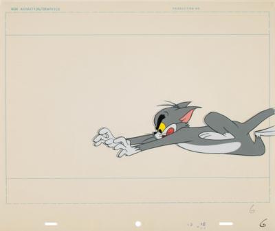 Lot #1046 Tom and Jerry (10) production cels and matching drawings from a Tom and Jerry cartoon Production Cels and Matching Drawings - Image 1