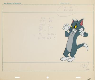 Lot #1047 Tom and Jerry (142) production cels and matching drawings from a Tom and Jerry cartoon Production Cels and Matching Drawings - Image 3