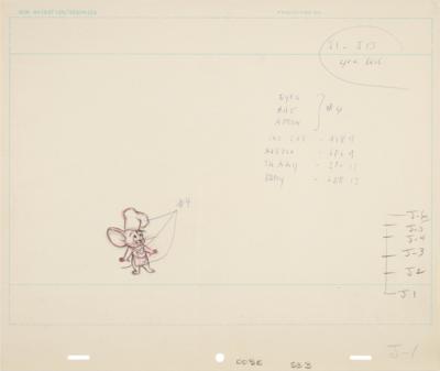 Lot #1047 Tom and Jerry (142) production cels and matching drawings from a Tom and Jerry cartoon Production Cels and Matching Drawings - Image 5