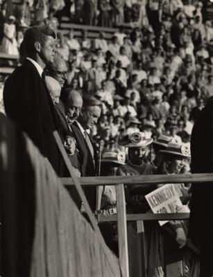 Lot #59 John F. Kennedy 1960 DNC Pass and (19) Photographs - Image 10