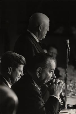 Lot #59 John F. Kennedy 1960 DNC Pass and (19) Photographs - Image 4