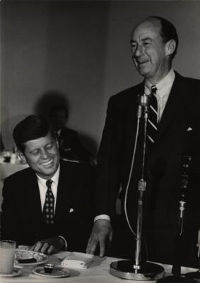 Lot #59 John F. Kennedy 1960 DNC Pass and (19) Photographs - Image 7
