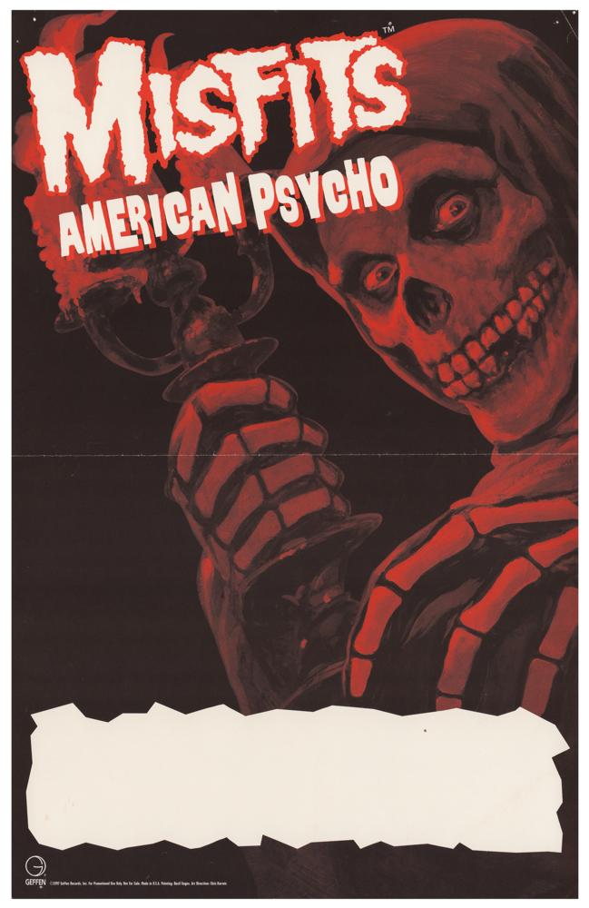 Misfits American Psycho レコード Misfits – American Psycho – Cassette (Dolby HX B NR, Clear
