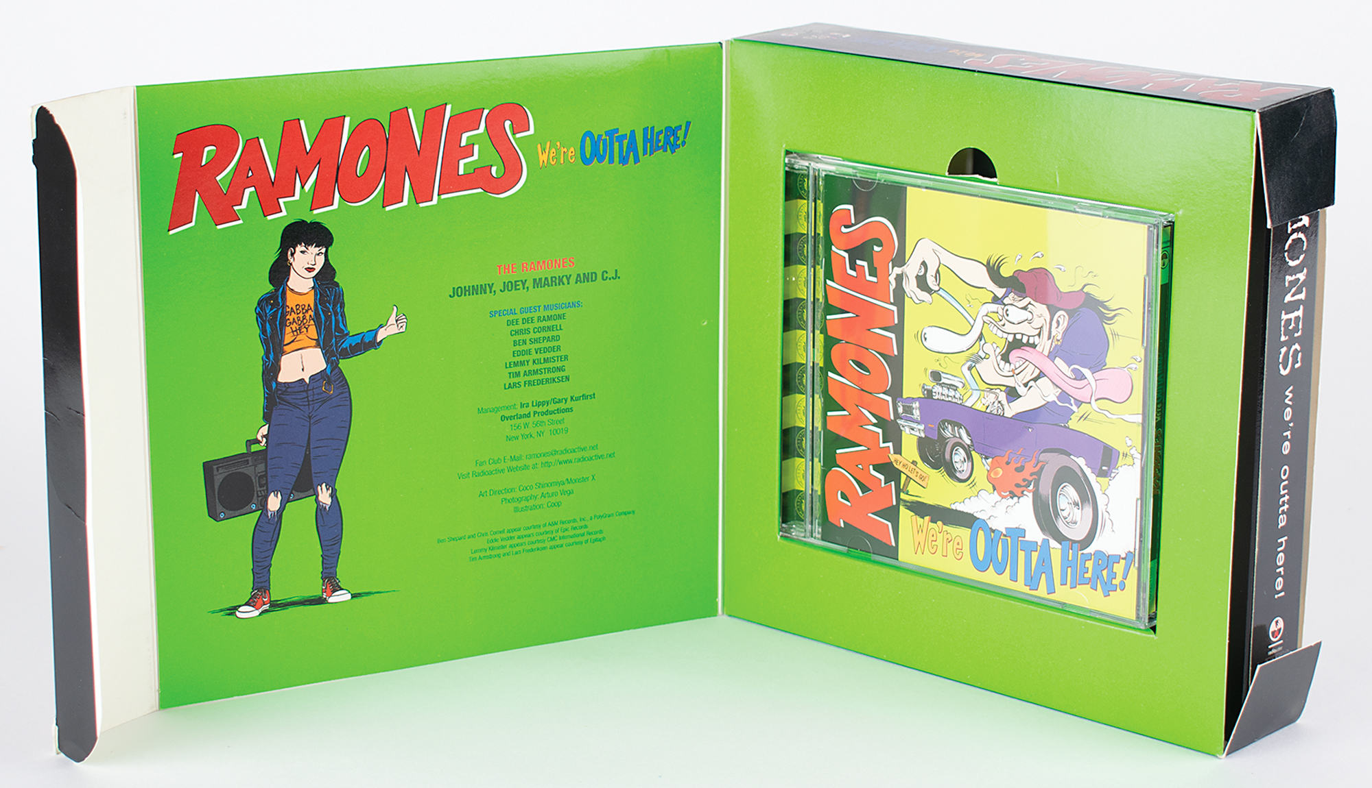 Ramones Signed CD Box Set | RR Auction
