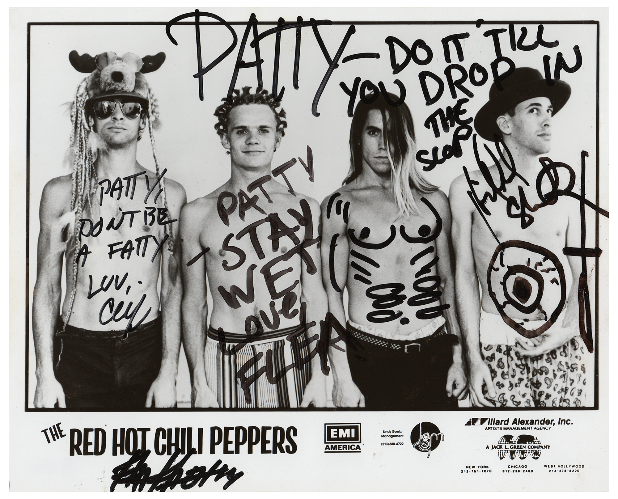 Red Hot Chili Peppers Signed Photograph | RR Auction