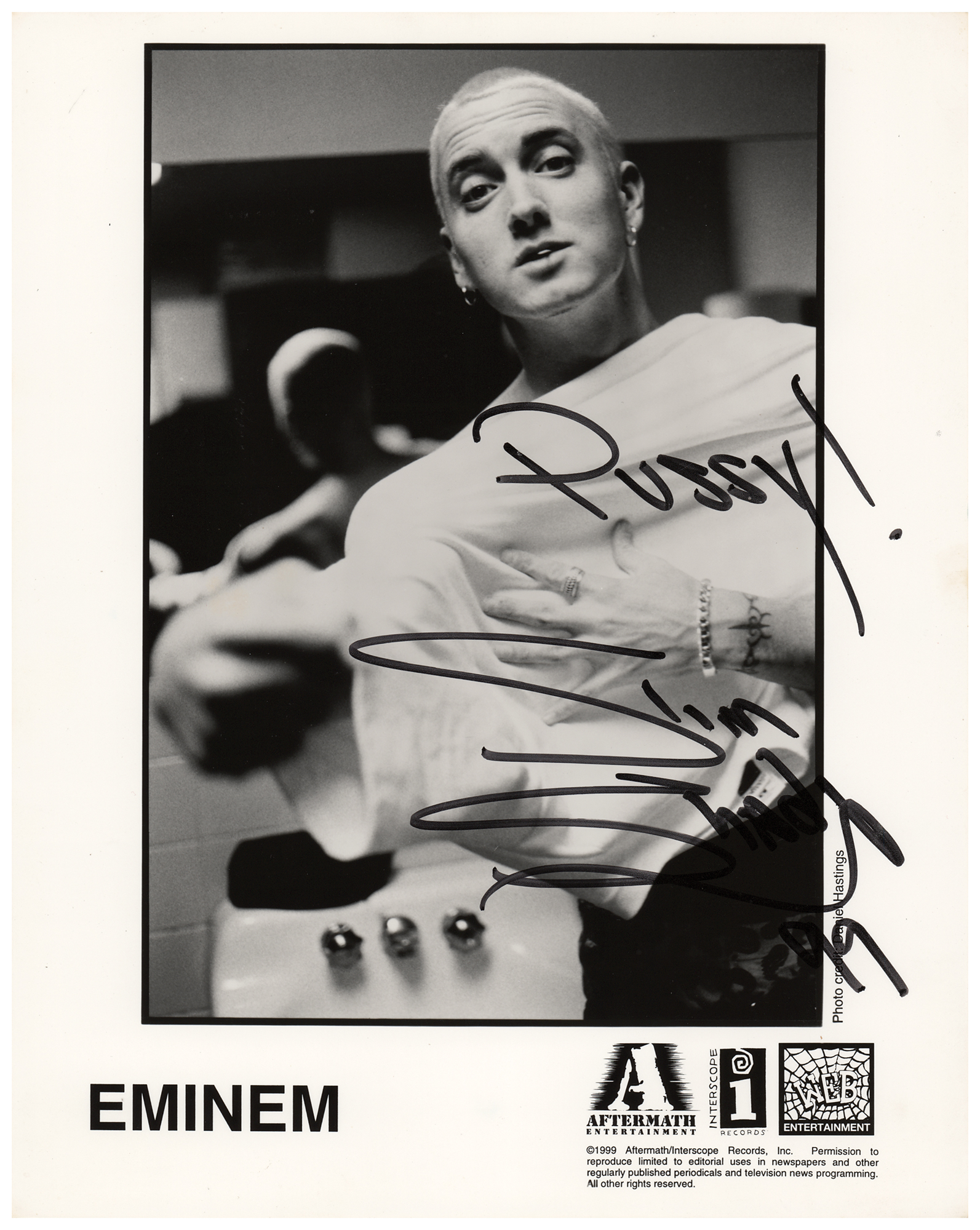 こ*ん様 Eminem　サイン　エミネム　Shady 写真　証明書付き s-l400.jpg