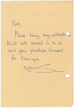 Lot #4026 George Harrison Signed Receipt - Image 2