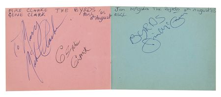 Lot #4115 The Who (7 total) Signatures with The Byrds from Ready Steady Go! - Image 8