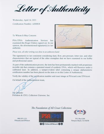 Lot #4115 The Who (7 total) Signatures with The Byrds from Ready Steady Go! - Image 14