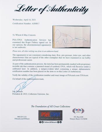 Lot #4115 The Who (7 total) Signatures with The Byrds from Ready Steady Go! - Image 15
