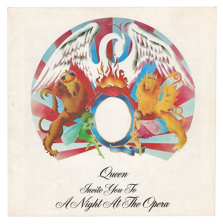Lot #4153 Queen 1976 U.S. A Night at the Opera Tour Program  - Image 1