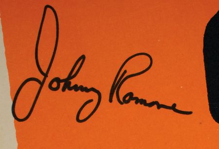 Lot #4480 Ramones Signed 1989 Australasian Tour Poster - Image 5