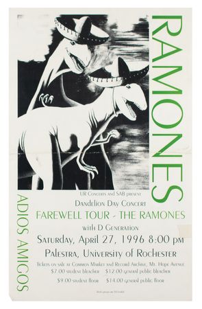 Lot #4473 Ramones: Handwritten Lyrics for 'R.A.M.O.N.E.S.' by Motorhead - Image 2