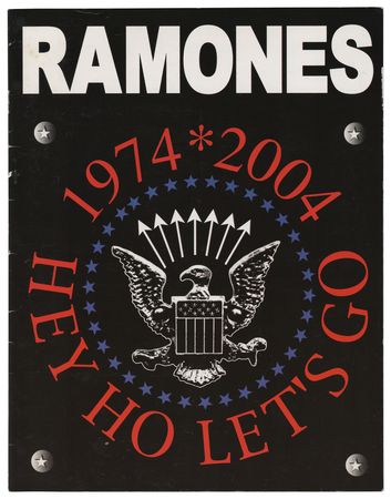Lot #4501 Ramones 30th Anniversary Program - Image 1