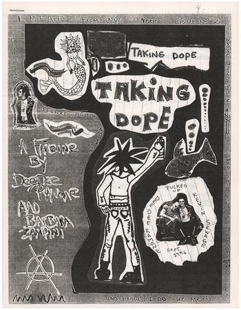 Lot #4463 Dee Dee Ramone: First Two Issues of Taking Dope Fanzine - Image 4