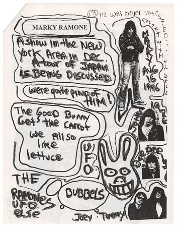 Lot #4463 Dee Dee Ramone: First Two Issues of Taking Dope Fanzine - Image 6