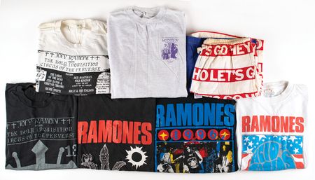 Lot #4505 Ramones Lot of (7) Promotional Tour