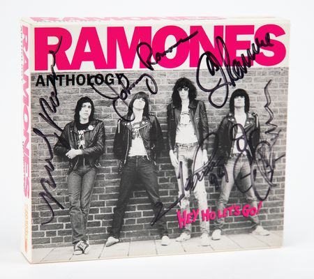 Lot #4475 Ramones Signed CD Box Set - Image 1