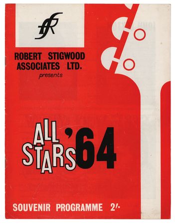 Lot #4106 Rolling Stones 1964 All-Stars Tour Program - Image 1