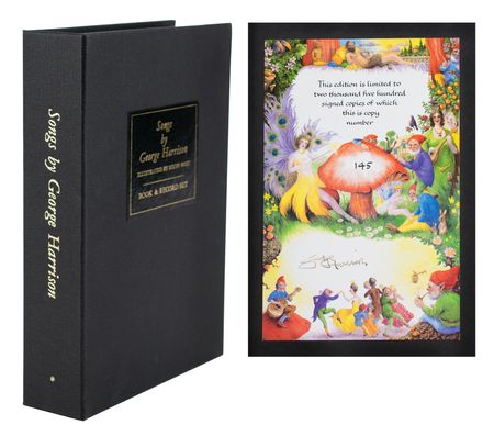 Lot #4028 George Harrison Signed Book - Image 1