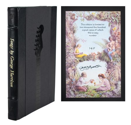 Lot #4029 George Harrison Signed Book - Image 1