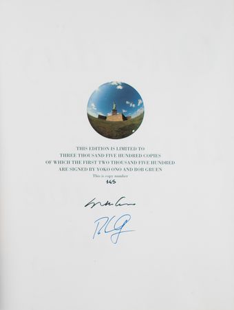 Lot #4010 Beatles (2) Signed Books: Coleman, Ono and Gruen - Image 2