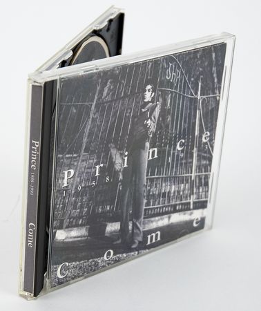 Lot #4602 Prince Advance CD Mock-up for 'Come' - Image 1