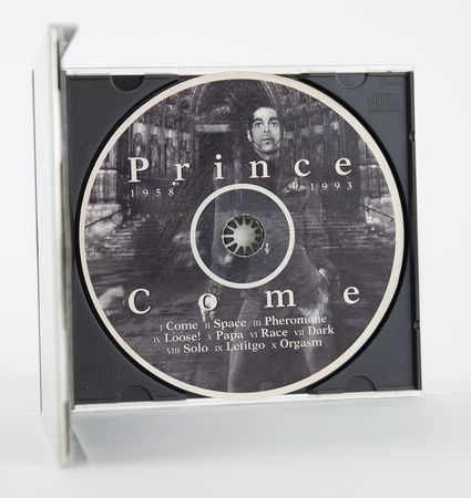 Lot #4602 Prince Advance CD Mock-up for 'Come' - Image 3