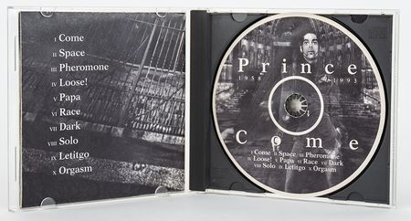 Lot #4602 Prince Advance CD Mock-up for 'Come' - Image 4