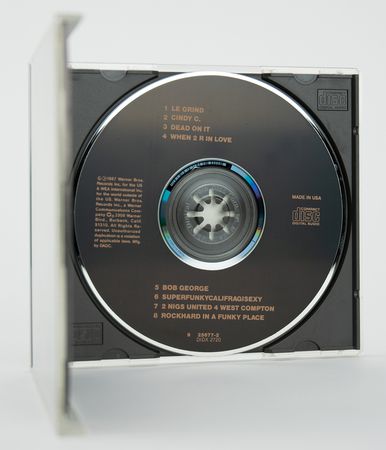 Lot #4611 Prince Original 1987 'The Black Album' CD - Image 3