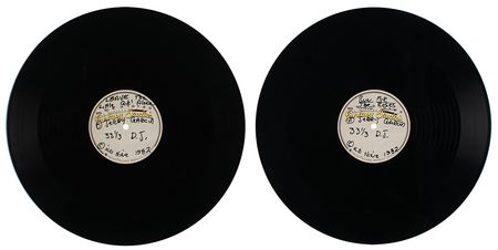 Lot #4131 Jerry Garcia (3) Acetates and a Test Pressing for 'Run for the Roses' - Image 4