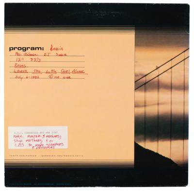 Lot #4131 Jerry Garcia (3) Acetates and a Test Pressing for 'Run for the Roses' - Image 5