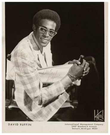 David Ruffin Signed Photograph | RR Auction