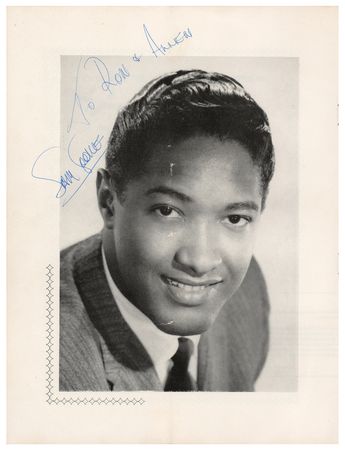 Lot #4239 Sam Cooke and Little Richard Signed Program - Image 1