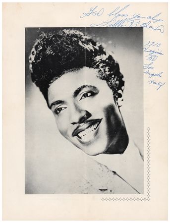 Lot #4239 Sam Cooke and Little Richard Signed Program - Image 2