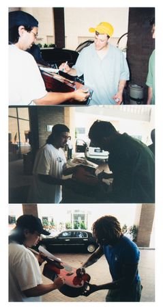 Lot #4634 Dave Matthews Band Signed Guitar - Image 3